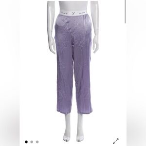 Fleur du Mal Lavender Pajama Pants